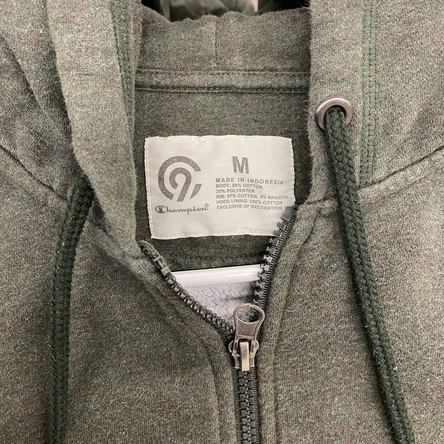 Champion Mens Size M Moss Green Sweatshirt Fleece L/s Hoodie Pre-Owned -  | Buy at Parsimony Shoppes