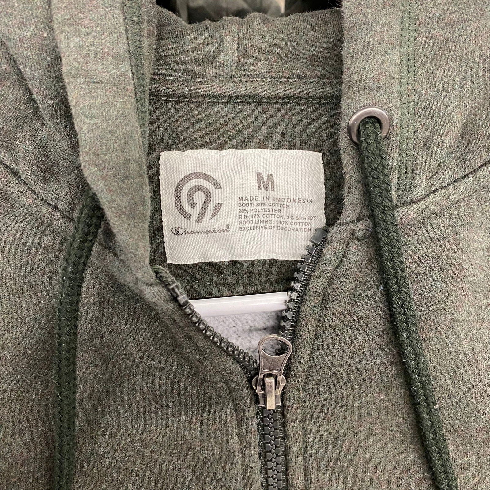Champion Mens Size M Moss Green Sweatshirt Fleece L/s Hoodie Pre-Owned -  | Buy at Parsimony Shoppes