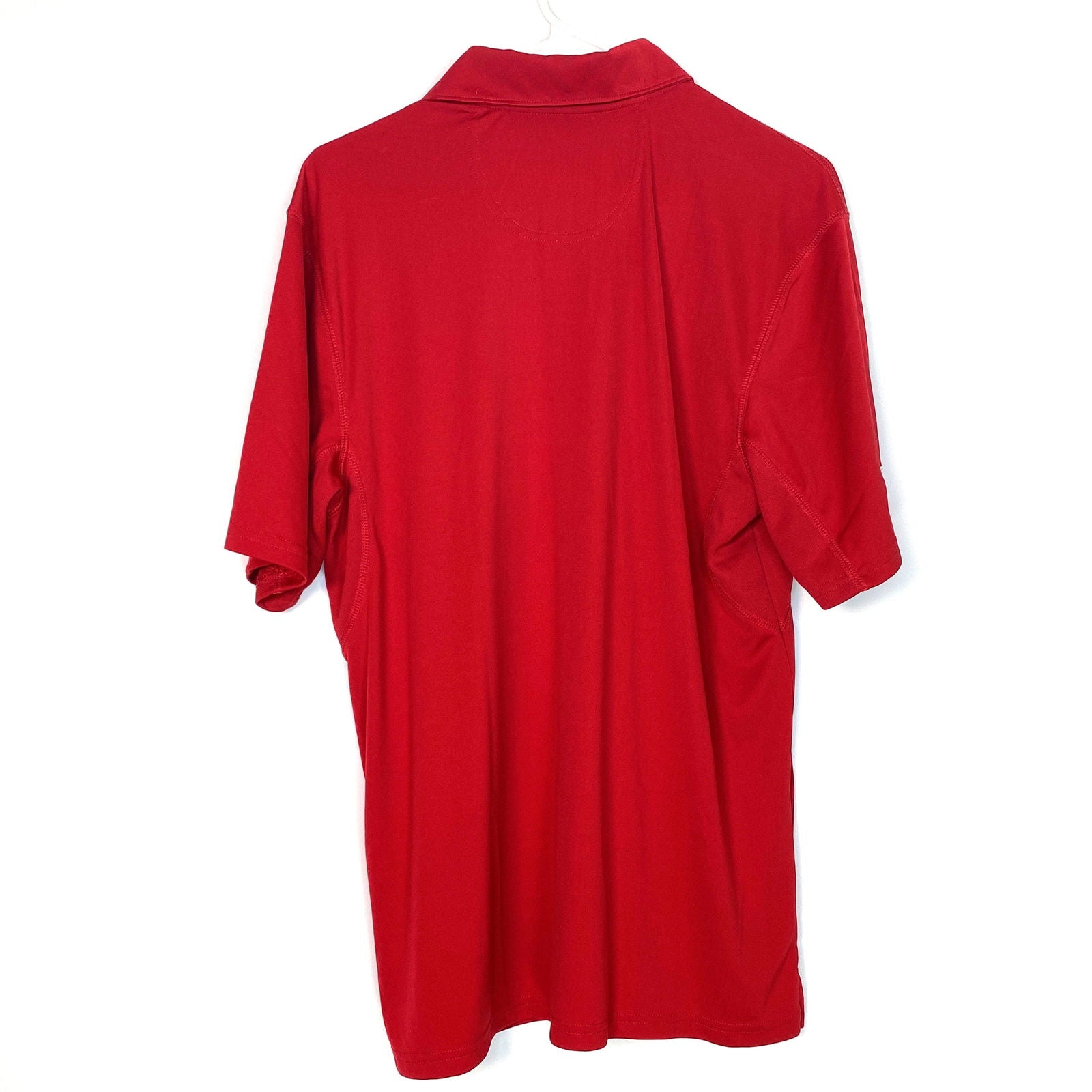 Champion Mens Size Medium Red Polo Golf Shirt Logo School Oklahoma Sooners Collar -  | Buy at Parsimony Shoppes