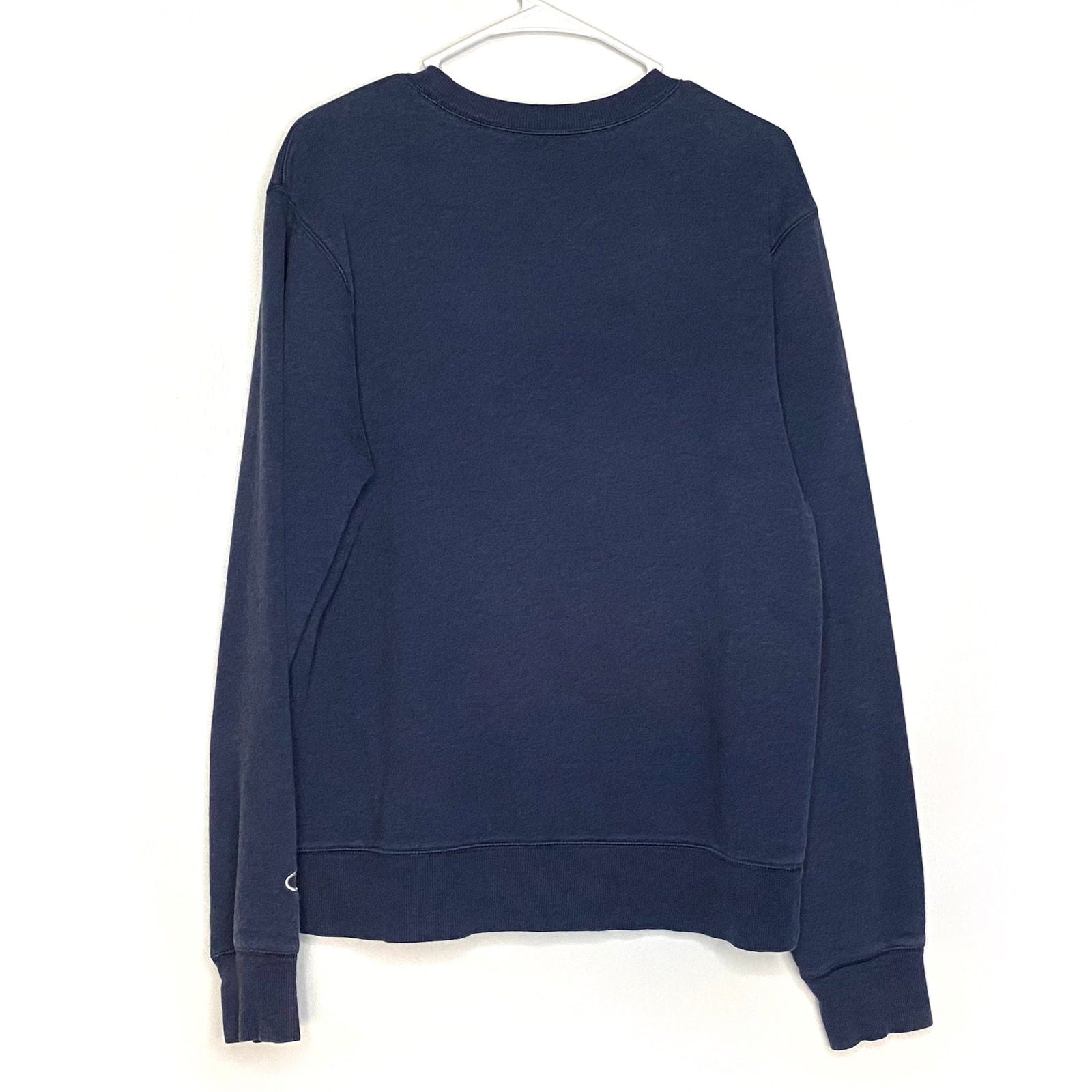 Champion Men s Blue Fleece Sweatshirt Cozy Long Sleeve for Fall Parsimony Shoppes
