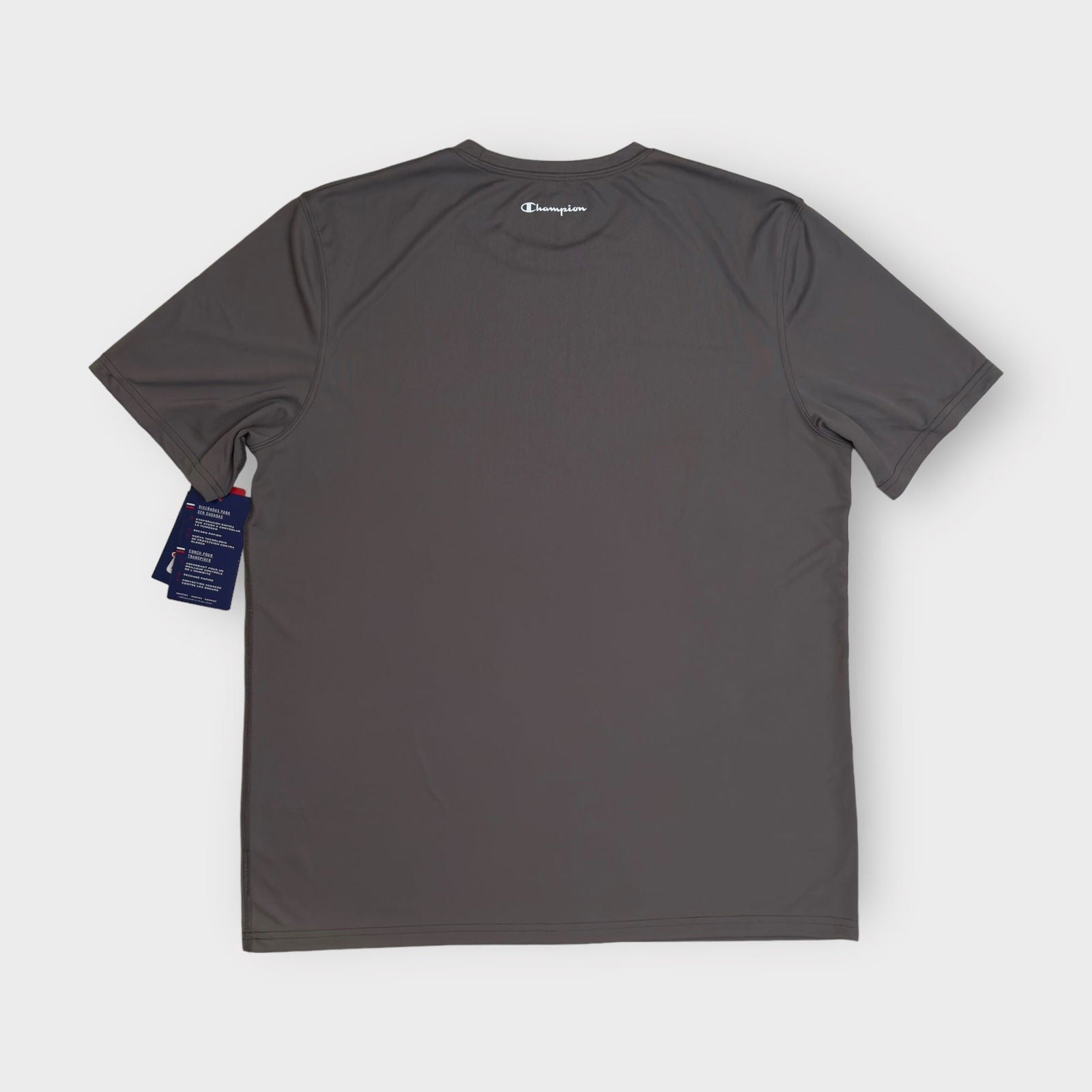 Champion Poly S/s T-Shirt | Mens L | Stone Gray | Standard Fit | NWT -  | Buy at Parsimony Shoppes