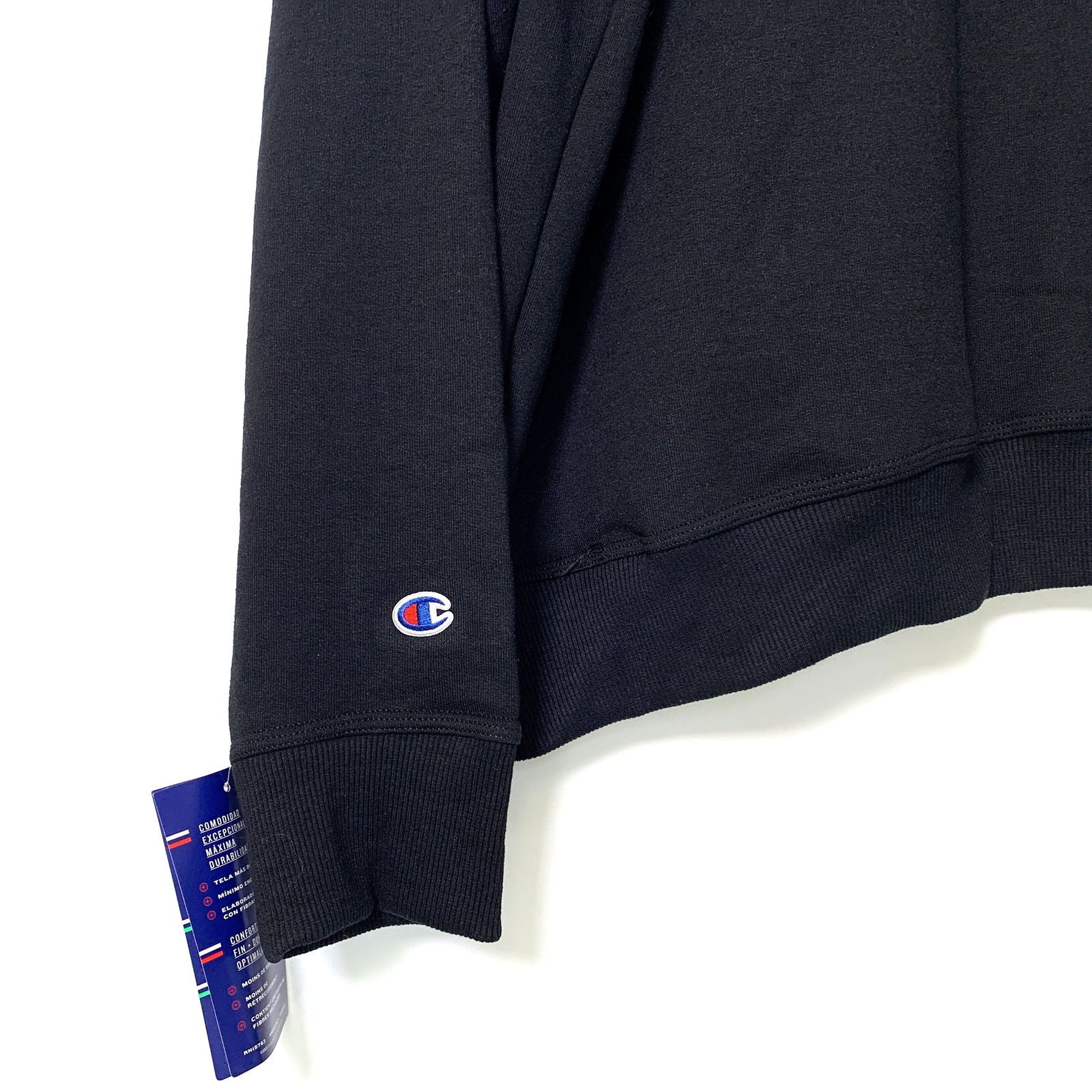 Champion Womens Size XL Black Hoodie Sweatshirt Fleece Long Sleeve NWT -  | Buy at Parsimony Shoppes