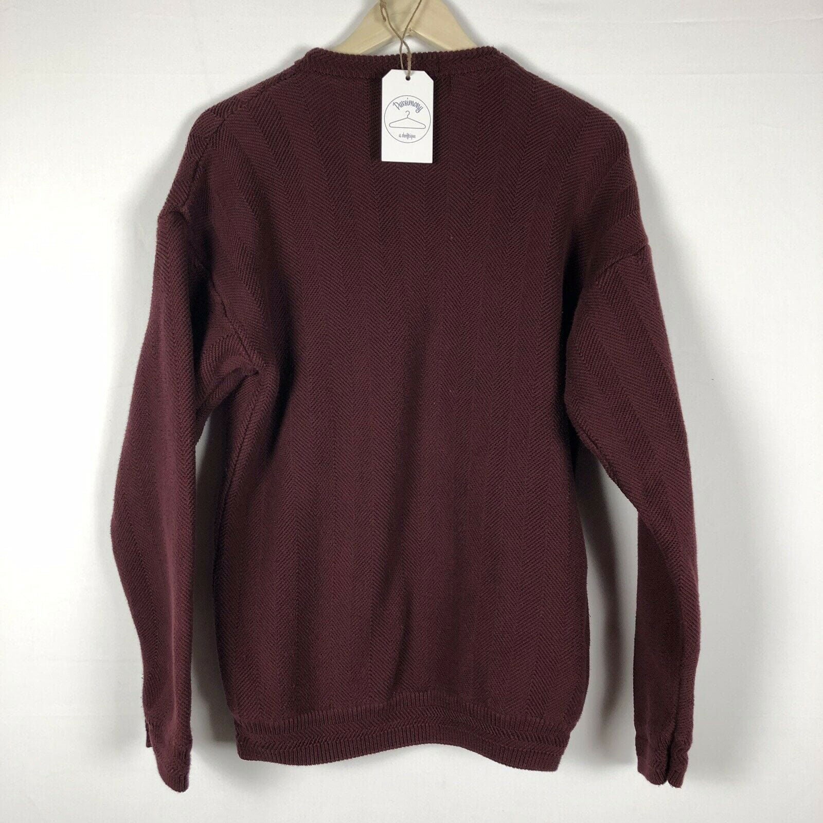 Chaps Ralph Lauren Mens Pullover Knit Sweater | Size M | Brown | Durable Knit | VGC -  | Buy at Parsimony Shoppes