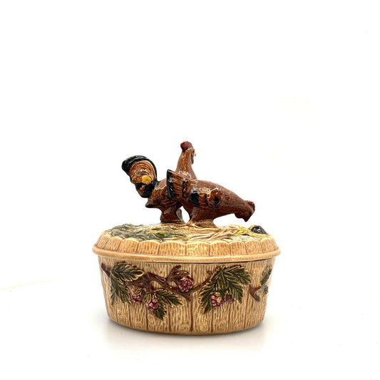 Charming Clarice Hand-made Earthenware Rooster Candy Dish - Vintage-inspired - Very Good - Unisex - 3460 - US -  | Buy at Parsimony Shoppes