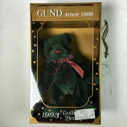 Charming Gund Limited Edition Teddy Bear Jointed Collector’s Edition 1993 Green Very Good -  | Buy at Parsimony Shoppes