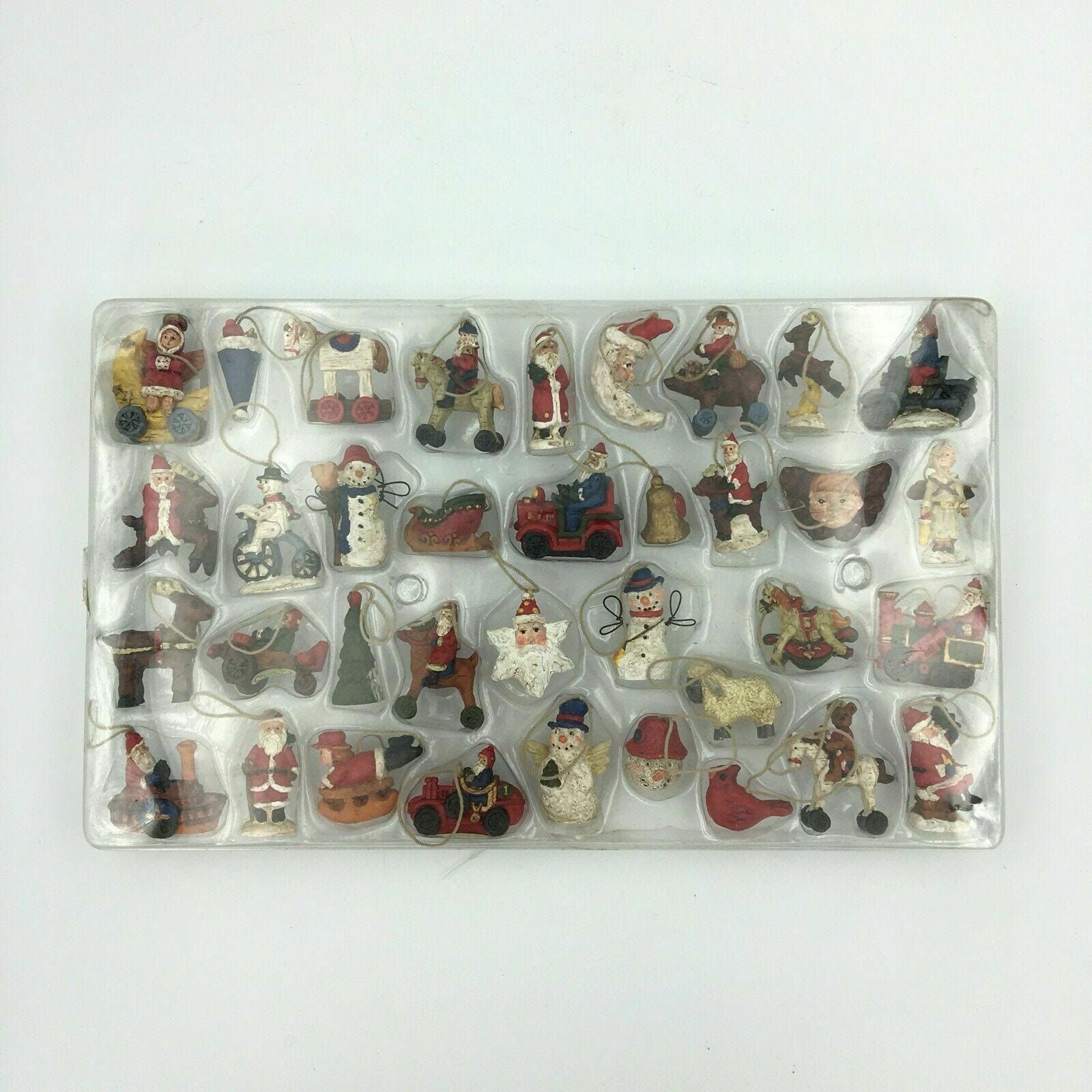Charming May Dept Stores Vintage Christmas Ornaments Set of 36 - Very Good - Home for the Holidays -  | Buy at Parsimony Shoppes