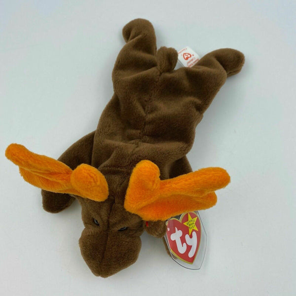 ぬいぐるみ Beanie Babies Chocolate the Moose 1993 TY Beanie Baby - CHOCOLATE the Moose (9 inch) Mint w/ Tags