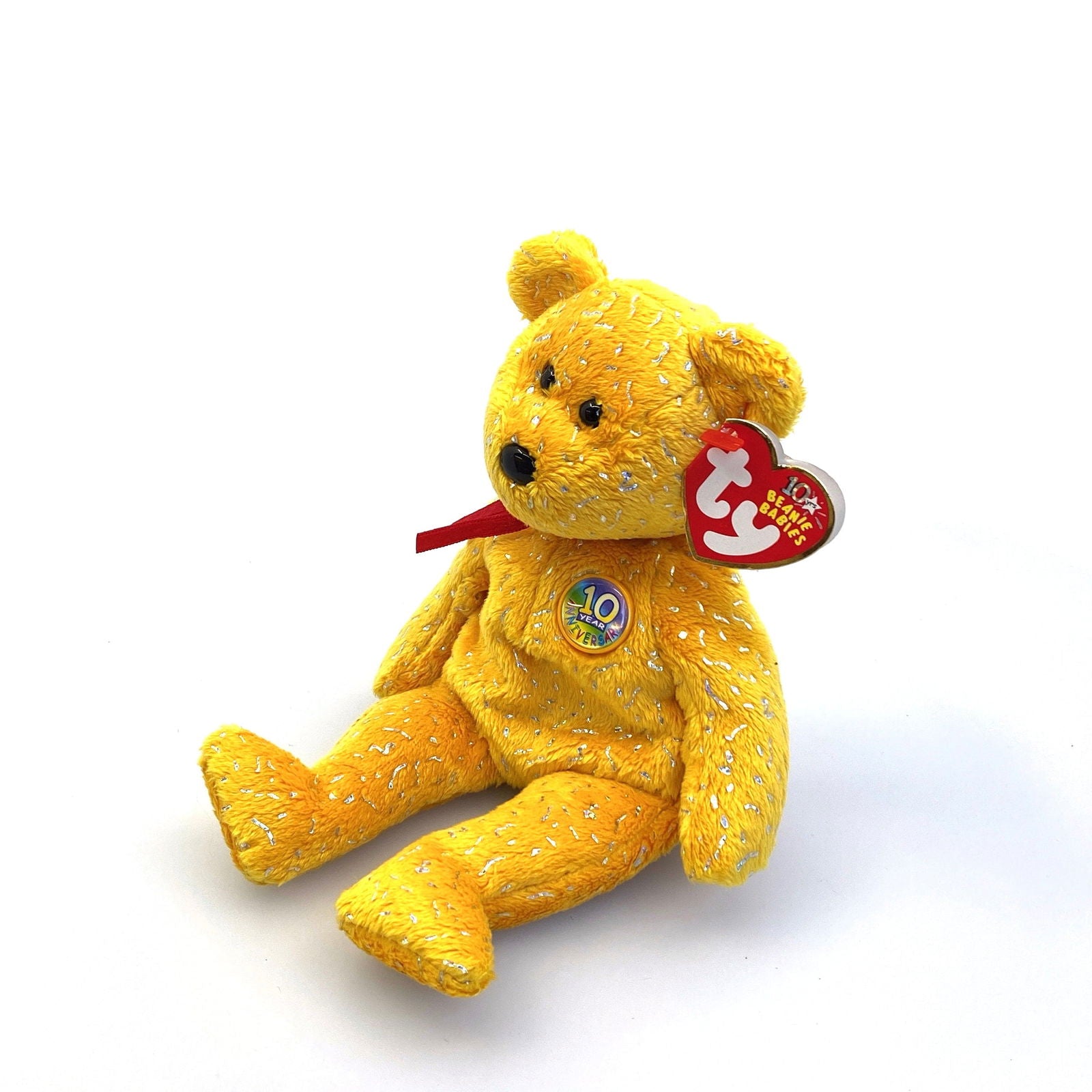 Charming Ty Original Beanie Babies Decade the Bear Plush Toy - Vintage -  | Buy at Parsimony Shoppes