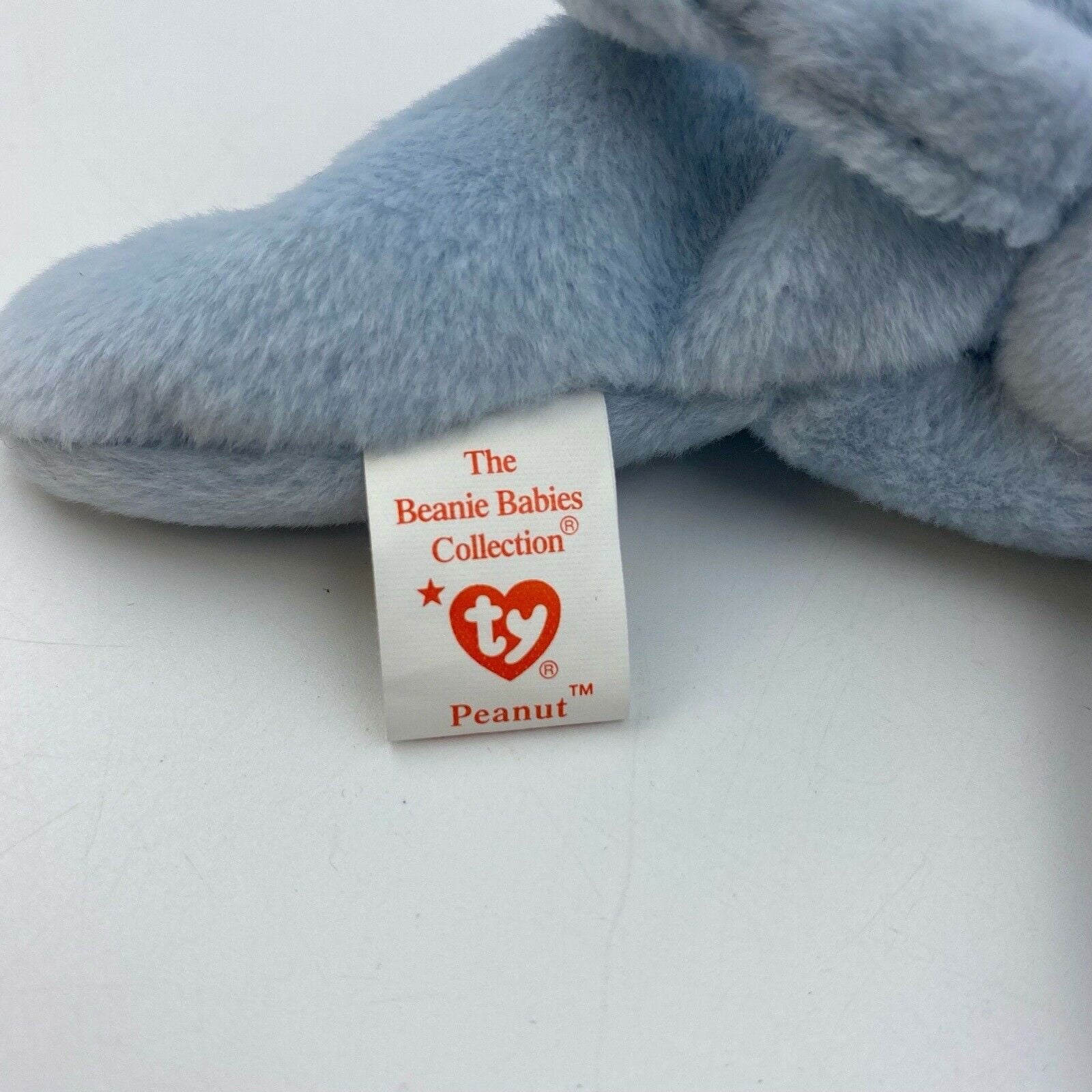 Charming Ty Original Beanie Babies Peanut Elephant Plush Toy 1995 Excellent Cond. Vintage -  | Buy at Parsimony Shoppes