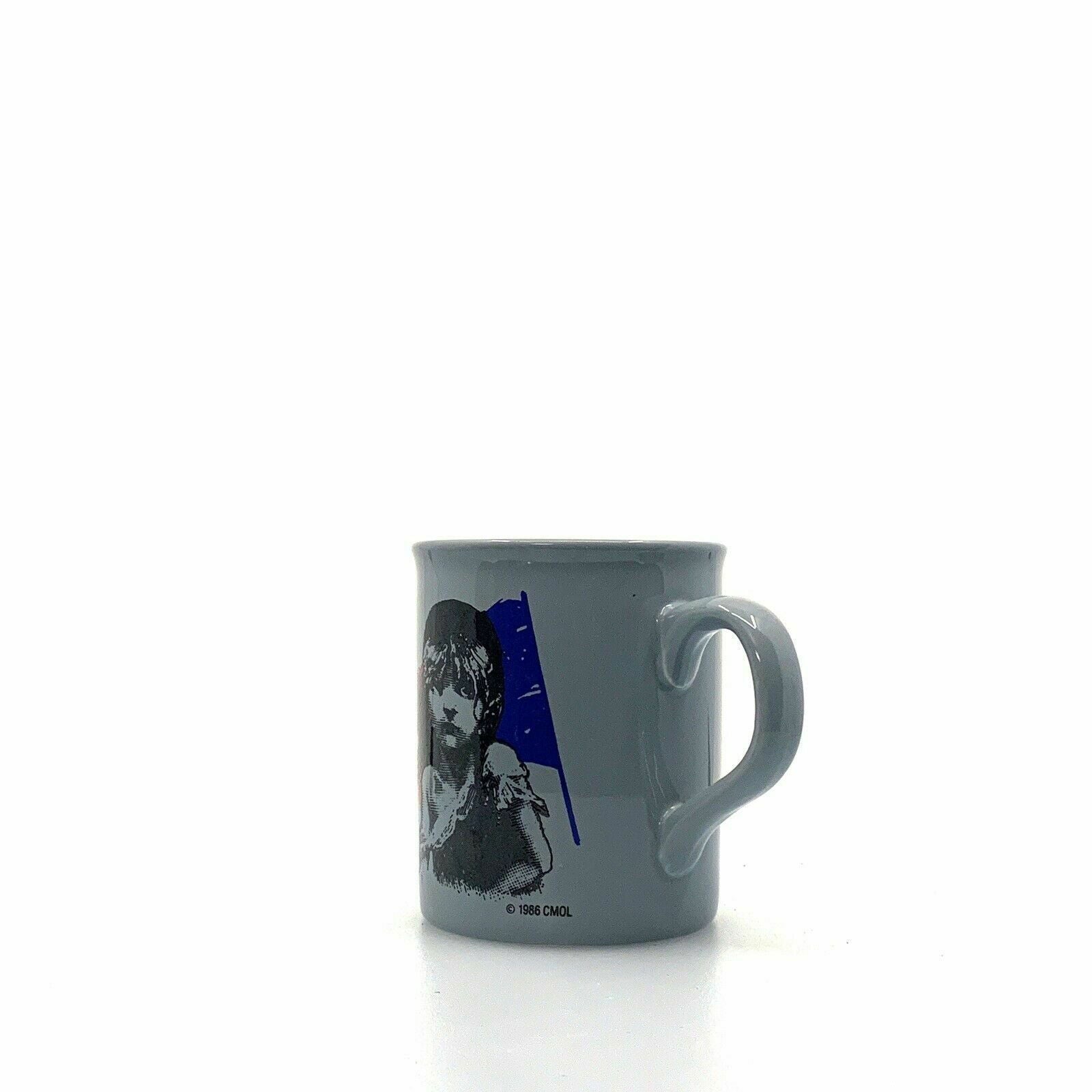 Charming Vintage Les Miserables Coffee Cup Mug 10 Oz. Gray Ceramic Unisex -  | Buy at Parsimony Shoppes