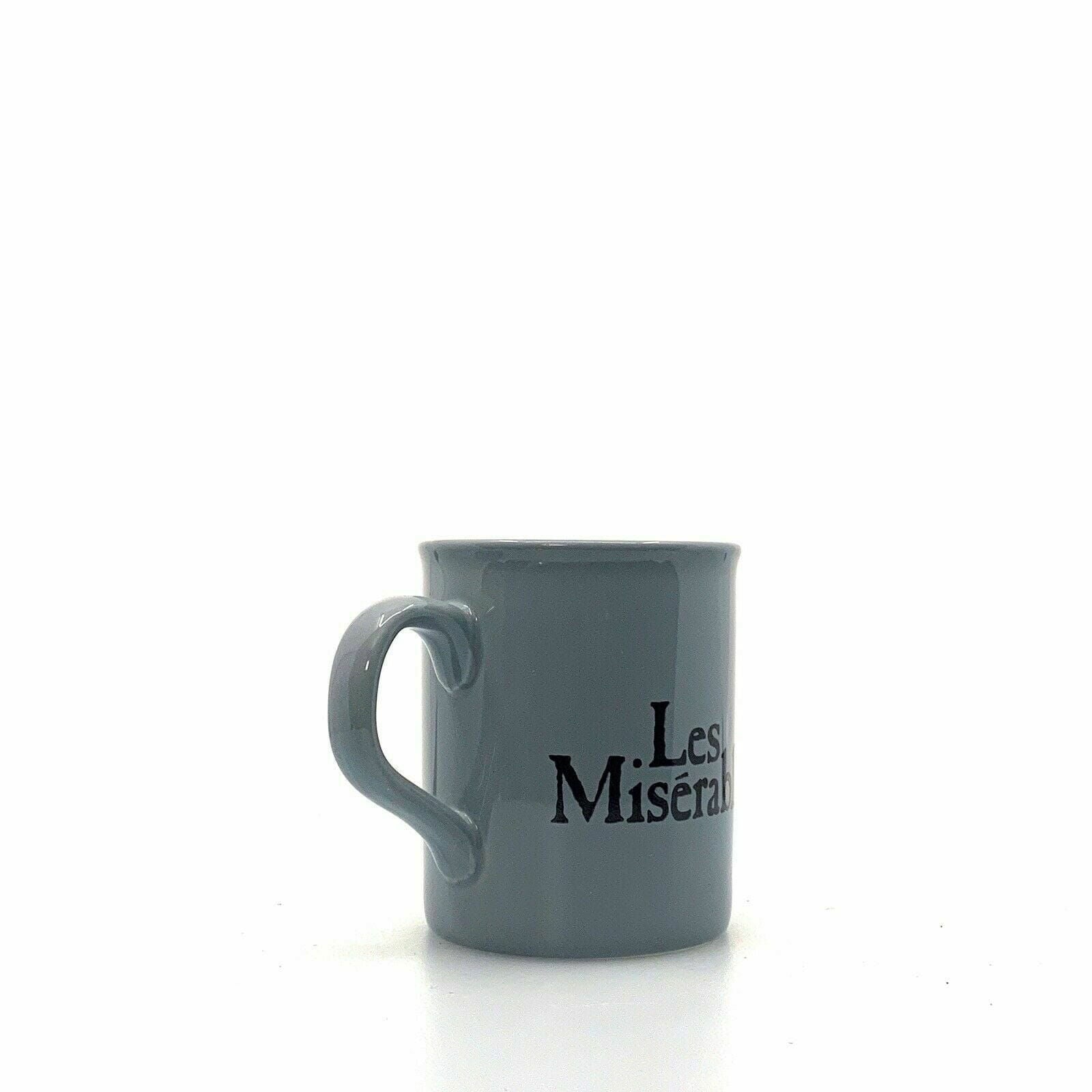 Charming Vintage Les Miserables Coffee Cup Mug 10 Oz. Gray Ceramic Unisex -  | Buy at Parsimony Shoppes