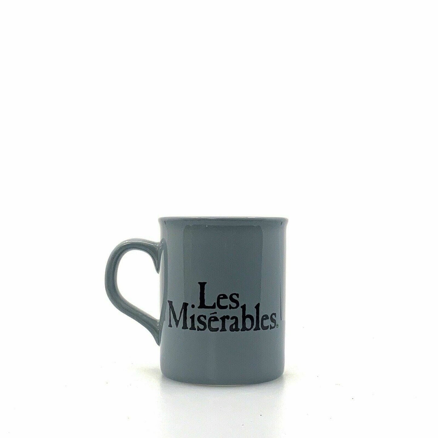 Charming Vintage Les Miserables Coffee Cup Mug 10 Oz. Gray Ceramic Unisex -  | Buy at Parsimony Shoppes