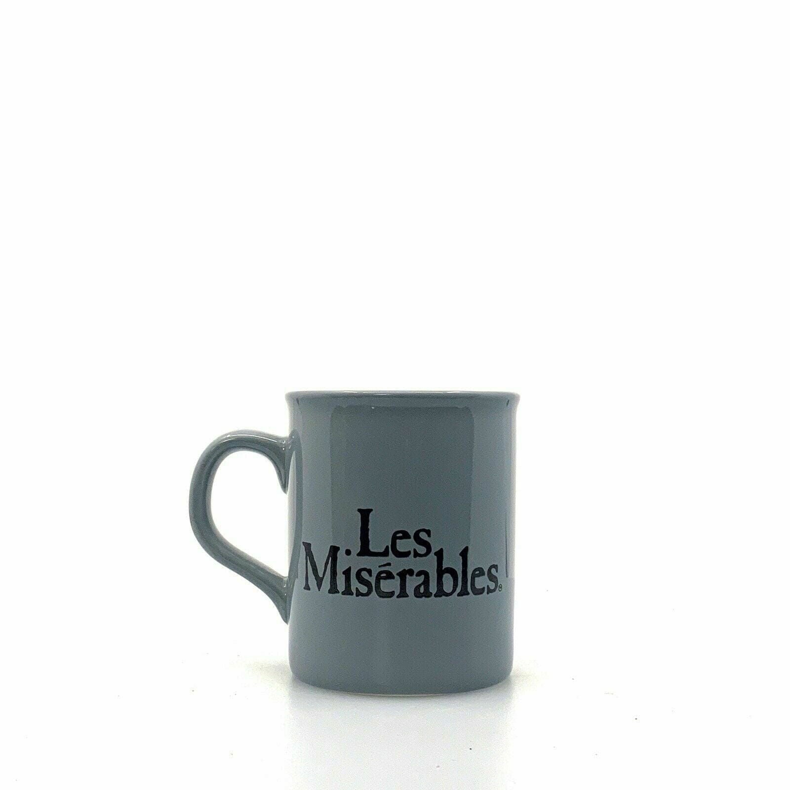 Charming Vintage Les Miserables Coffee Cup Mug 10 Oz. Gray Ceramic Unisex -  | Buy at Parsimony Shoppes