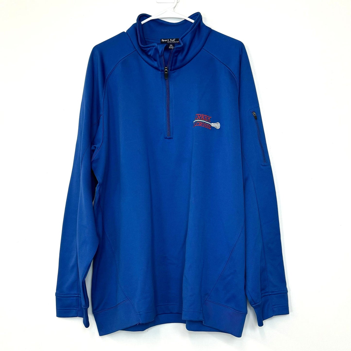 Cherry Creek Lacrosse | Sport-Tek by Port Authority | 1/4 Zip Pullover | Color: Blue | Size: 2XL | NEW -  | Buy at Parsimony Shoppes