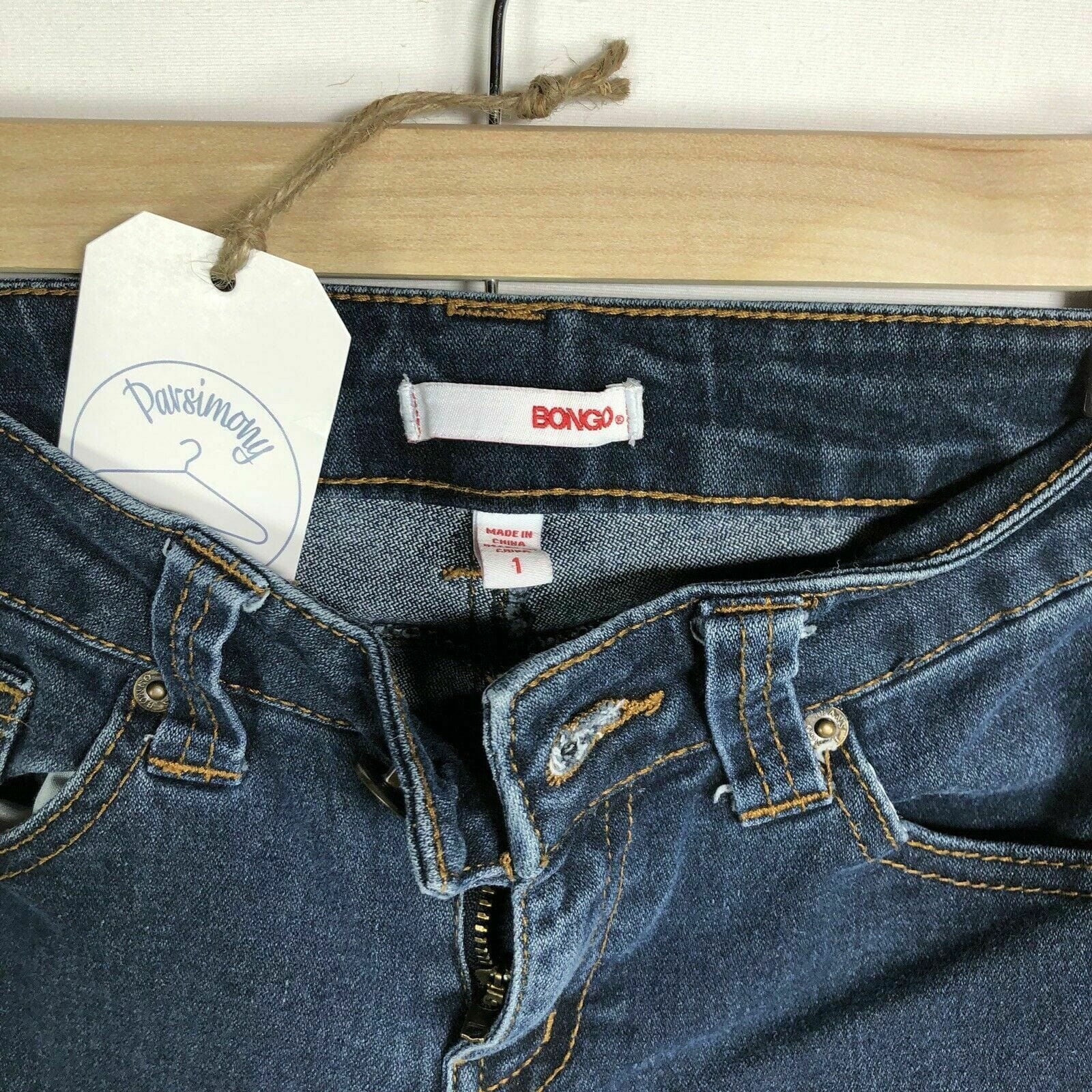 Chic Bongo Womens Super Skinny Denim Jeans, Dark Blue Wash - Size 1 -  | Buy at Parsimony Shoppes