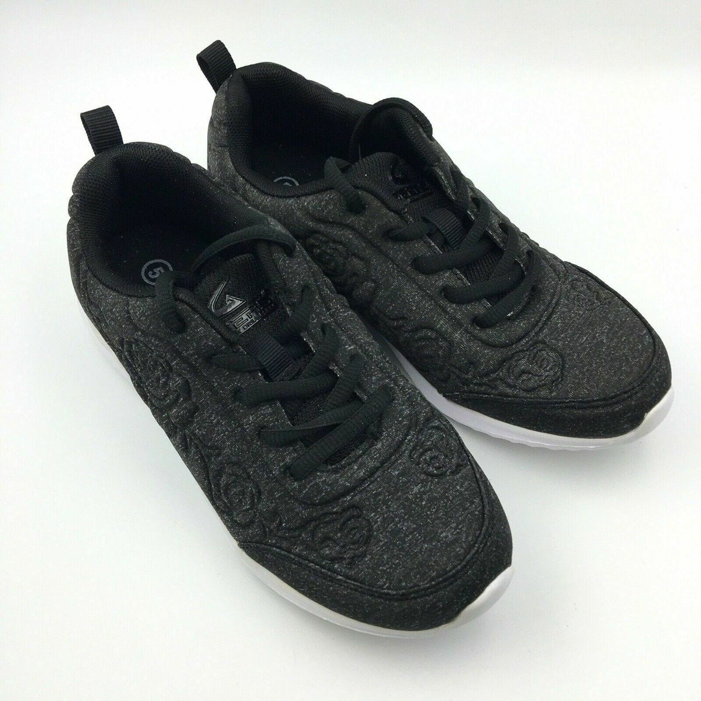 Chic Dream Seek Womens Athletic Shoes Sneakers - Size 5 - Gray Roses -  | Buy at Parsimony Shoppes