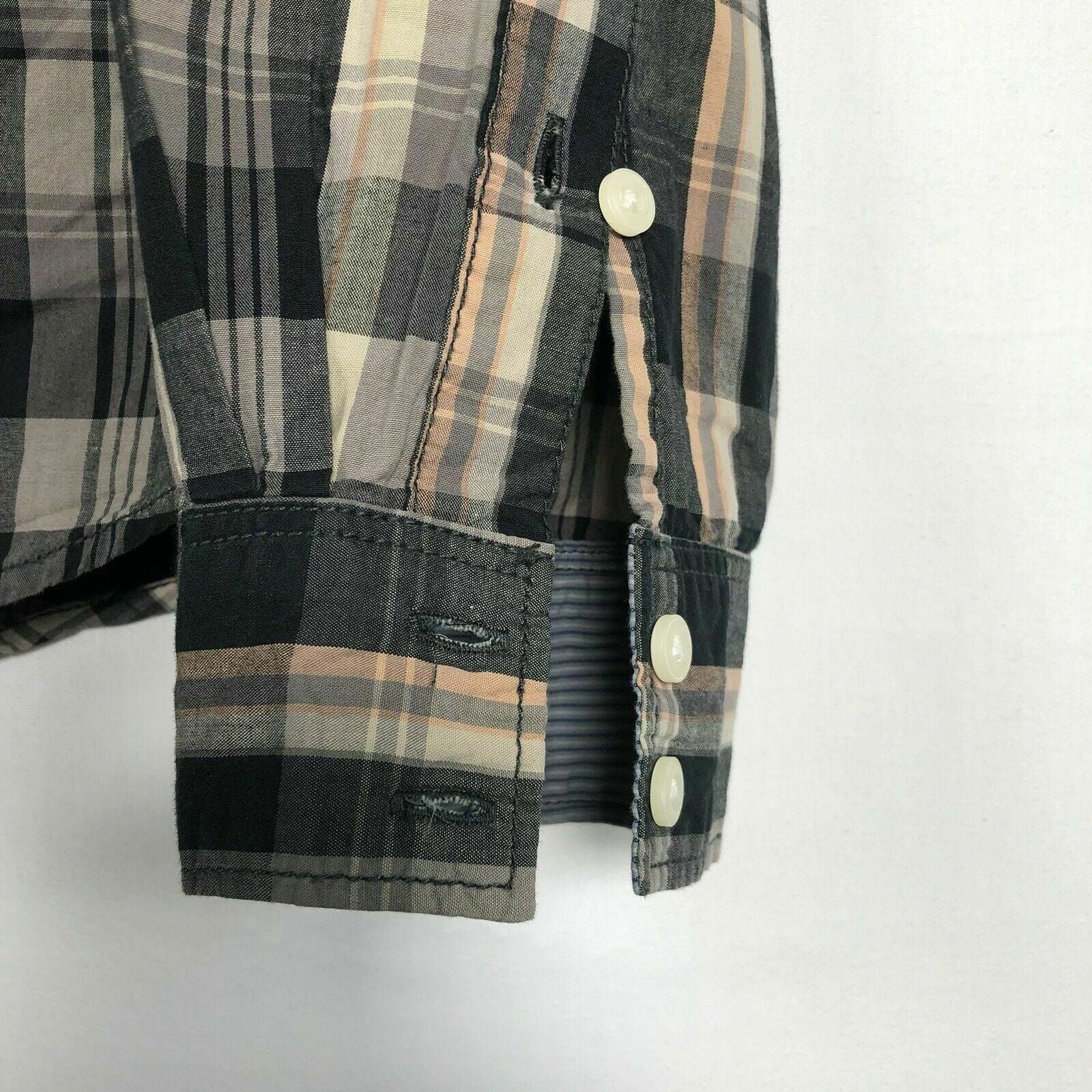 Christian Audigier Men’s Western Snap-Up Dress Shirt | Plaid | Size L (42-44) | Long Sleeve | EUC -  | Buy at Parsimony Shoppes