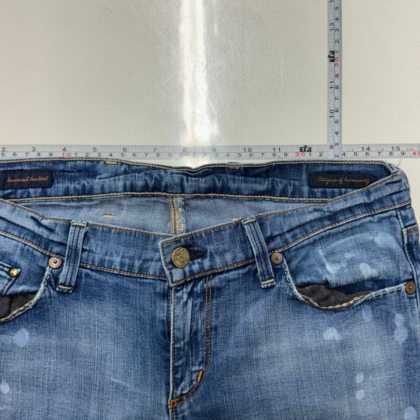 Citizens of Humanity | Low Waist Bootcut Kelly Stretch Jeans | Color: Blue | Size: 30/34 -  | Buy at Parsimony Shoppes