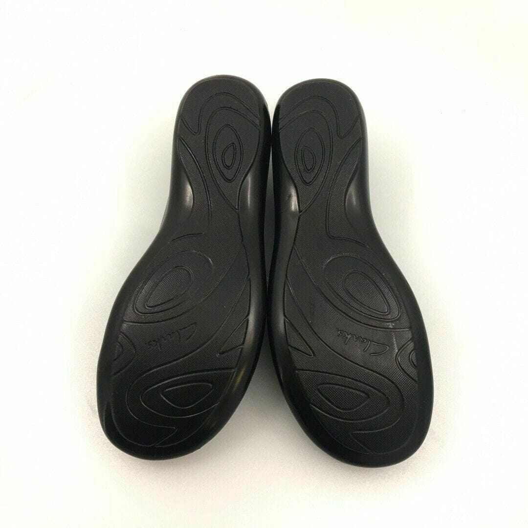 Clarks Womens Size 6M Black Shoes Casual Slip On Leather Round Toe Comfort -  | Buy at Parsimony Shoppes