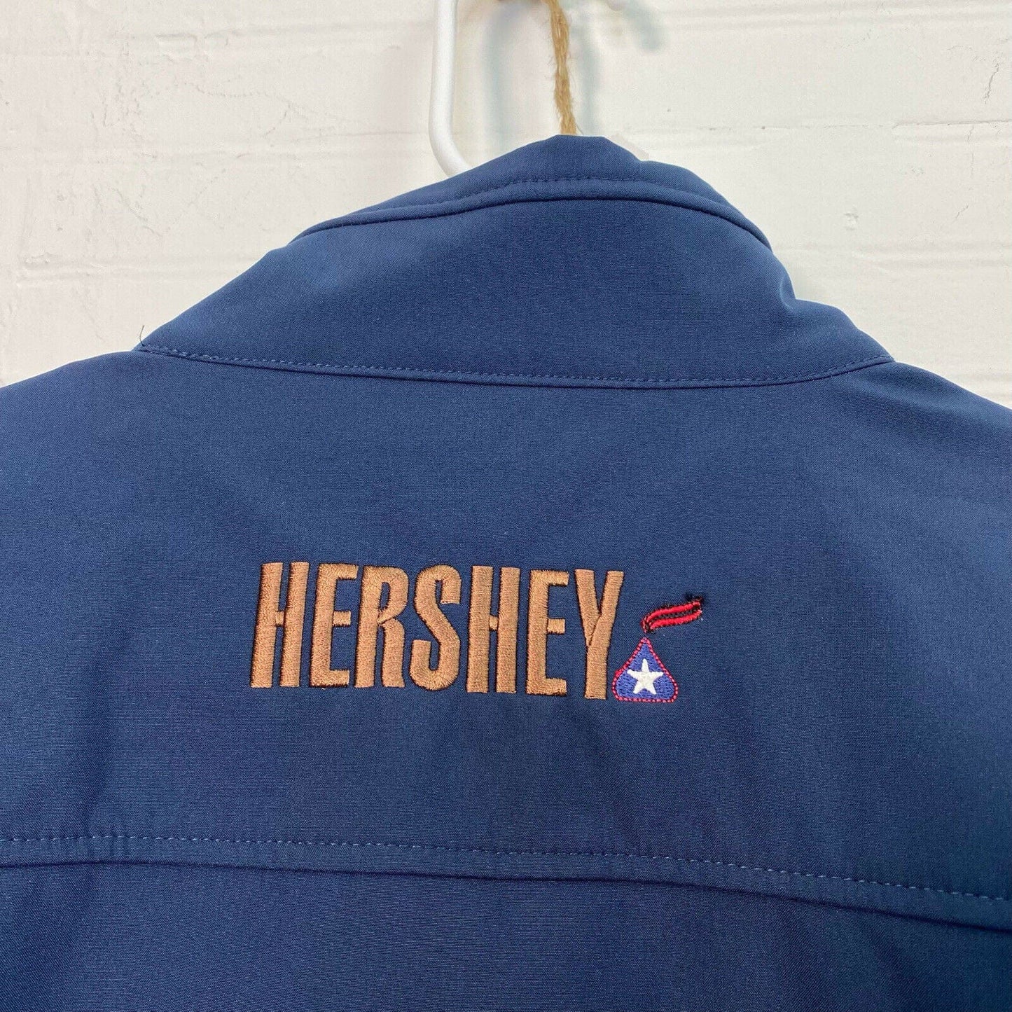 Clique Mens Olympics Jacket | Size Medium | Blue | American Flag & Olympic Rings | “Hershey” Logo | NWT -  | Buy at Parsimony Shoppes