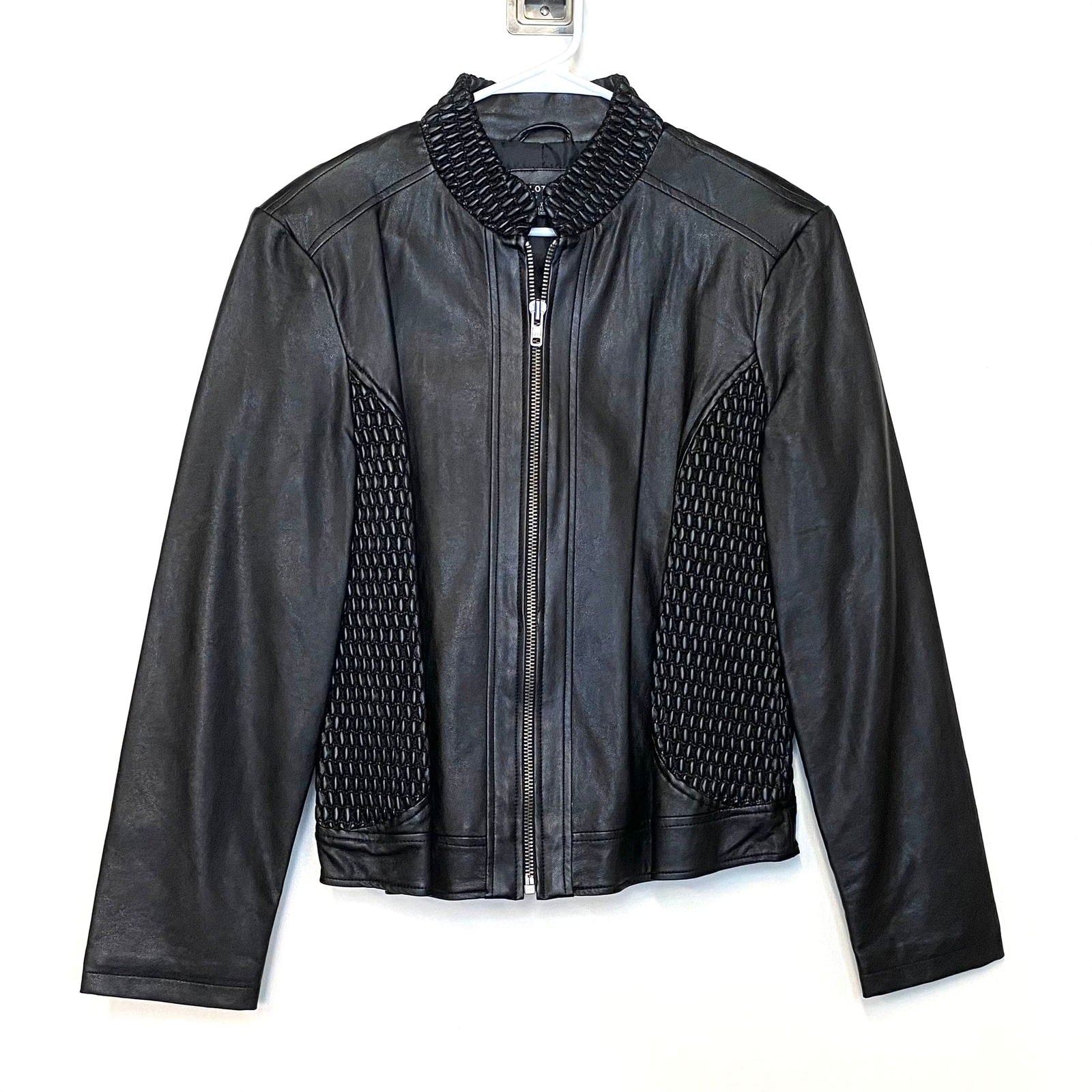 Clothes by Revue Womens Size XL Black Biker Jacket Zipper L/s -  | Buy at Parsimony Shoppes
