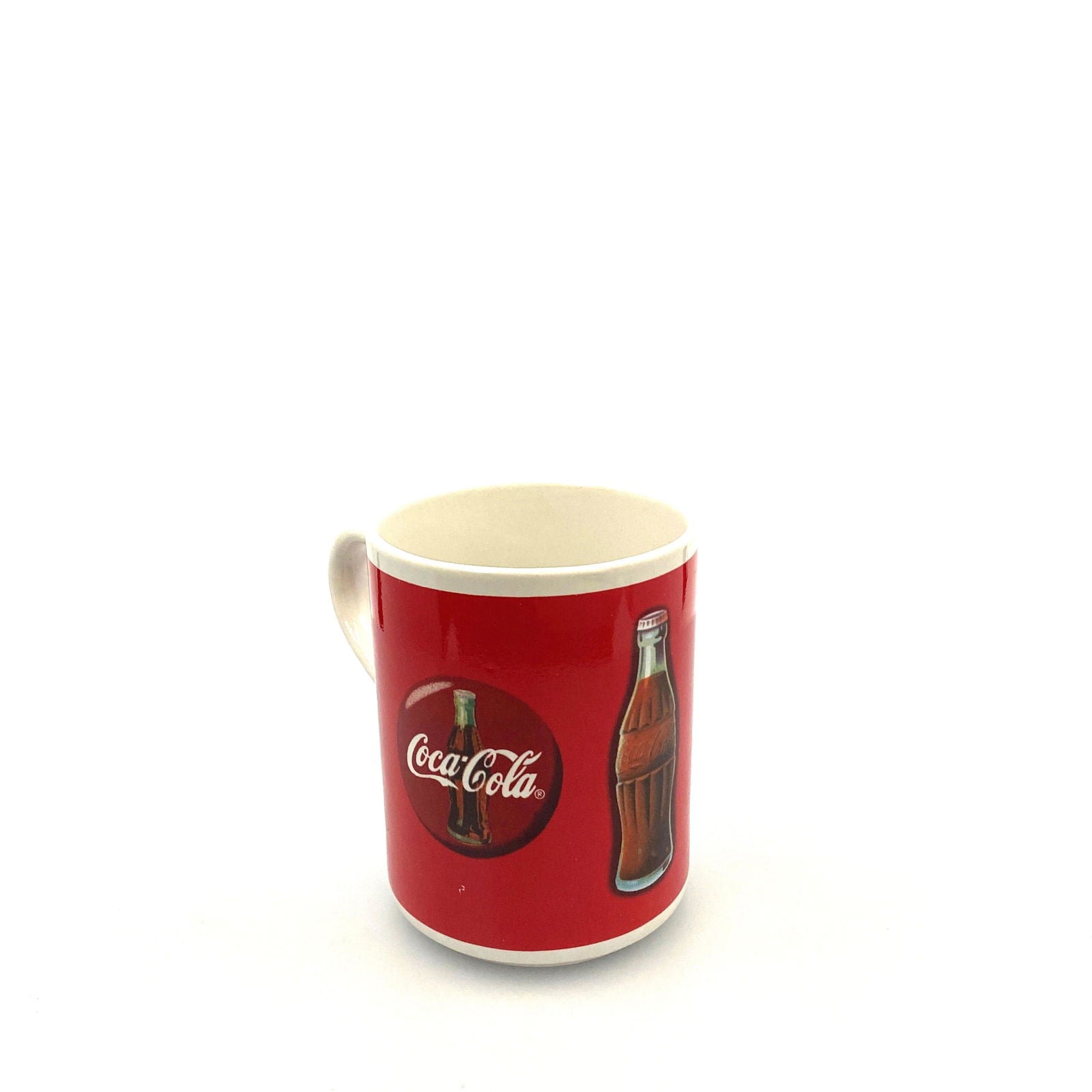 Coca-Cola Large Logo Red Ceramic Coffee Cup Mug 1997 -  | Buy at Parsimony Shoppes