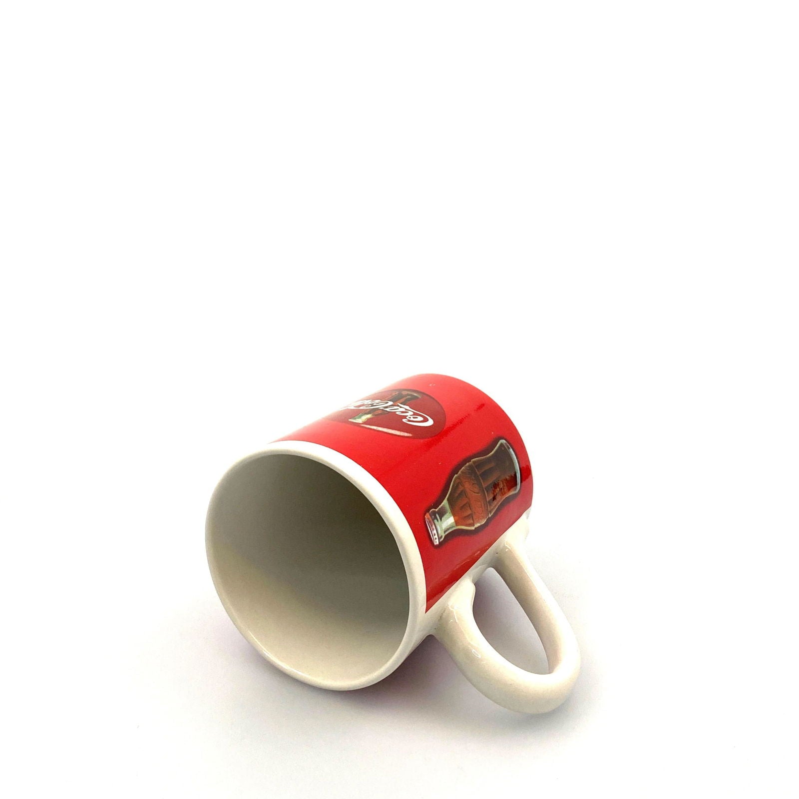 Coca-Cola Large Logo Red Ceramic Coffee Cup Mug 1997 -  | Buy at Parsimony Shoppes