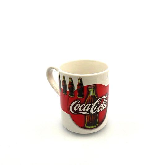 Coca-Cola Large Logo Red White Ceramic Coffee Cup Mug 1997 -  | Buy at Parsimony Shoppes