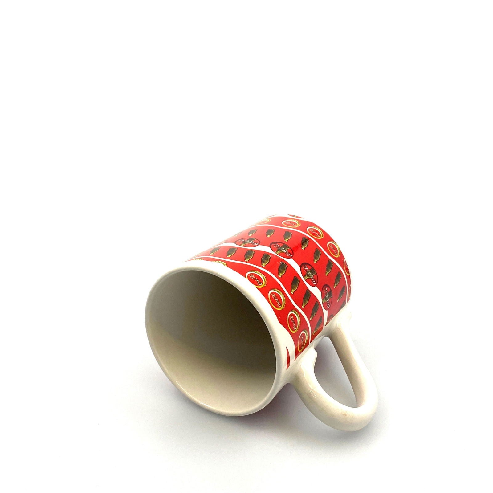 Coca-Cola Logo Red White Ceramic Coffee Cup Mug 1997 -  | Buy at Parsimony Shoppes