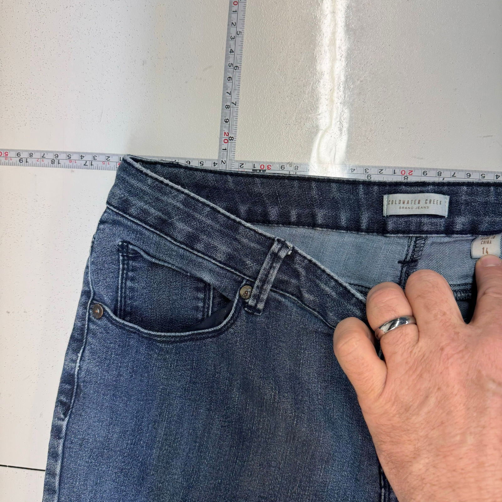 Coldwater Creek | Womens Straight Leg Denim | Color: Blue | Size: 14 | Pre-Owned -  | Buy at Parsimony Shoppes