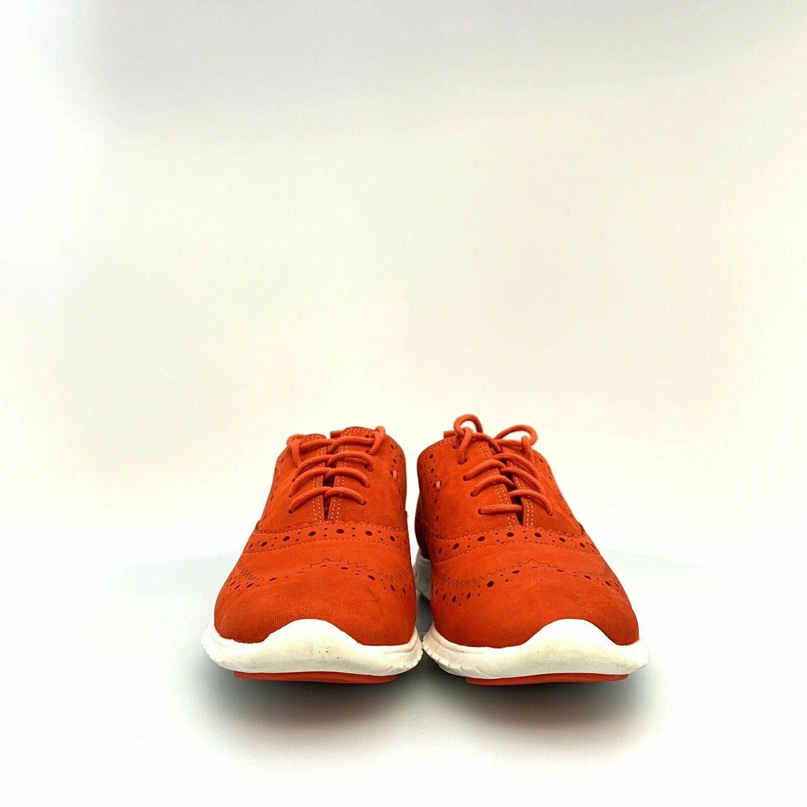 Cole Haan Womens ZeroGrand Wingtip Oxford Sneakers | Size 5B | Burnt Orange Suede | Lightweight Sole | EUC -  | Buy at Parsimony Shoppes