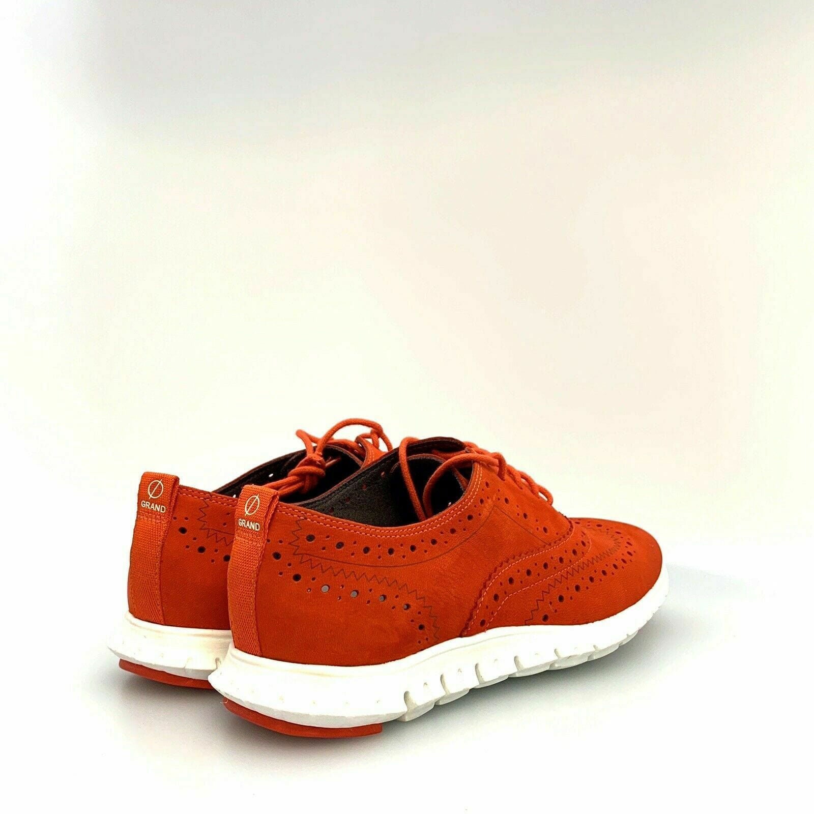 Cole Haan Womens ZeroGrand Wingtip Oxford Sneakers | Size 5B | Burnt Orange Suede | Lightweight Sole | EUC -  | Buy at Parsimony Shoppes