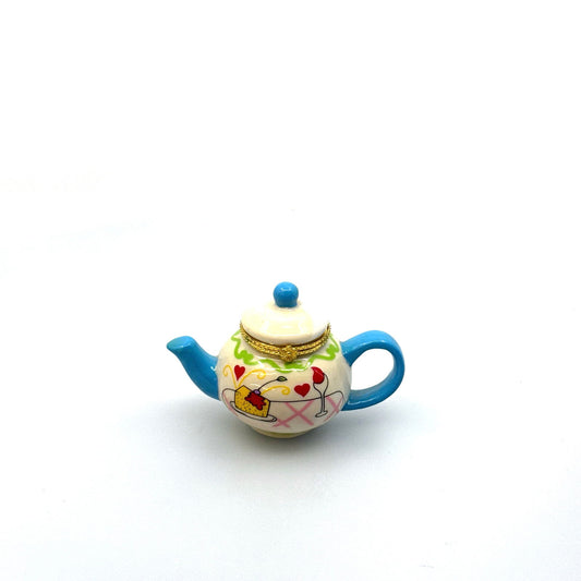 Collectible | Jewelry Box Miniature Teapot | Color: White | Vintage -  | Buy at Parsimony Shoppes