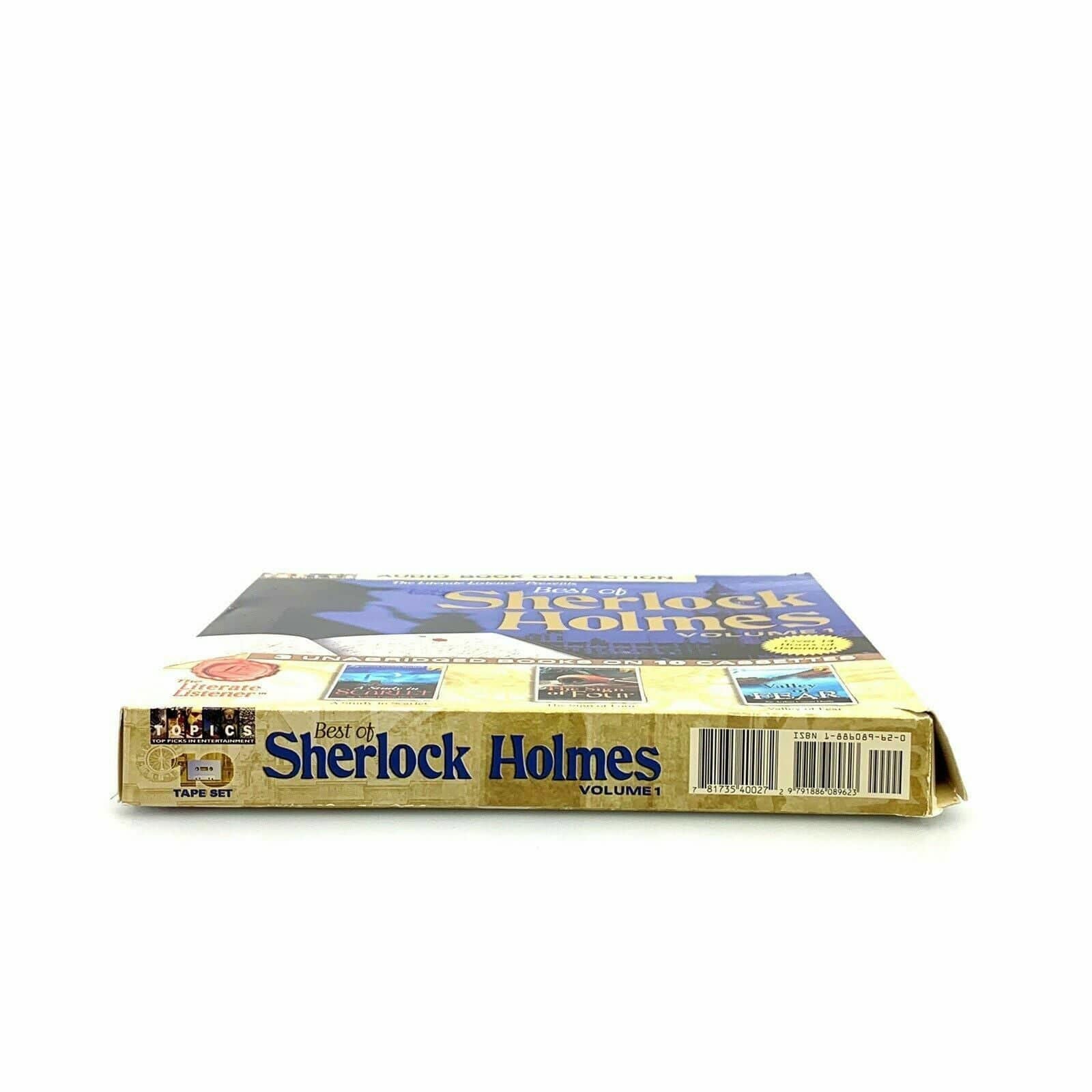 Collection of 3 Sherlock Holmes Audio Books on 10 Cassettes - Literate Listener -  | Buy at Parsimony Shoppes