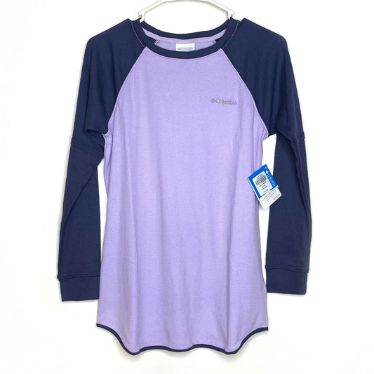 Columbia Girls Size L Trulli Trails Waffle Tunic Purple/Purple Top L/s NWT -  | Buy at Parsimony Shoppes