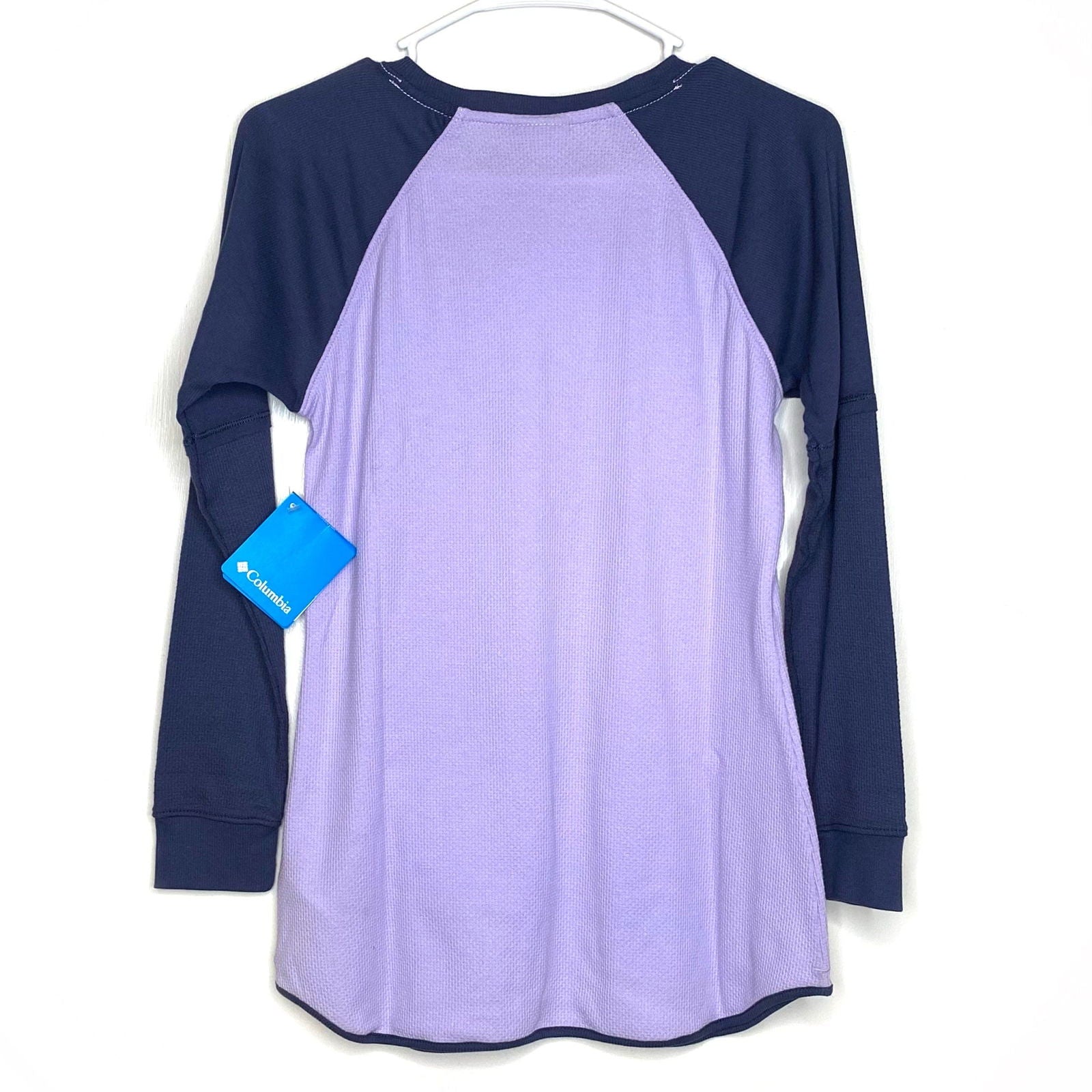 Columbia Girls Size L Trulli Trails Waffle Tunic Purple/Purple Top L/s NWT -  | Buy at Parsimony Shoppes