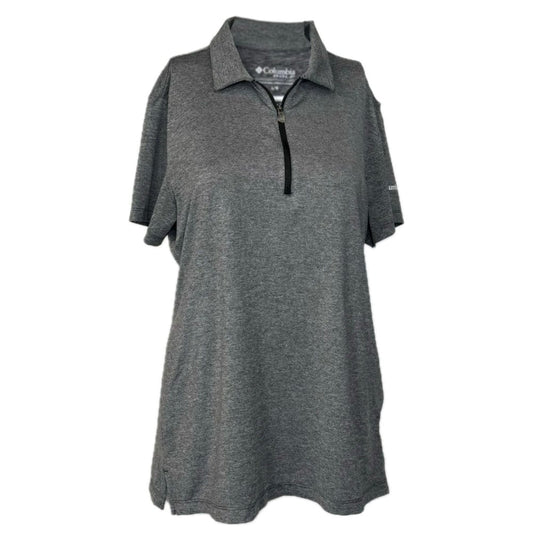 Columbia Golf | Womens Quarter-Zip Activewear Top | Color: Gray | Size: L | Pre-Owned -  | Buy at Parsimony Shoppes