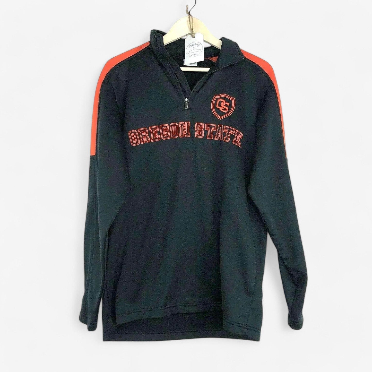 Columbia Men's Black Oregon State Beavers Zip-Up Jacket - Size M