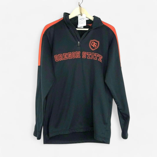 Columbia Men's Black Oregon State Beavers Zip-Up Jacket - Size M