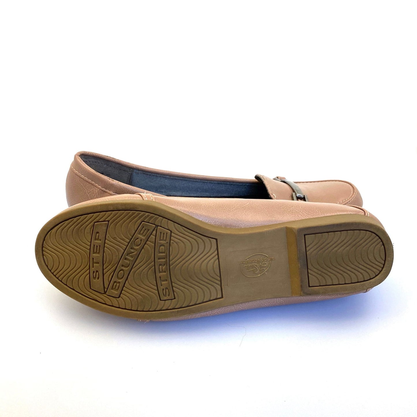 Comfortable Life Stride Size 8.5 Tan Brown Dress Loafers Pre-Owned -  | Buy at Parsimony Shoppes
