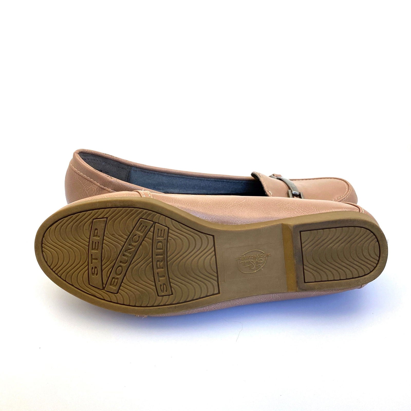 Comfortable Life Stride Size 8.5 Tan Brown Dress Loafers Pre-Owned -  | Buy at Parsimony Shoppes