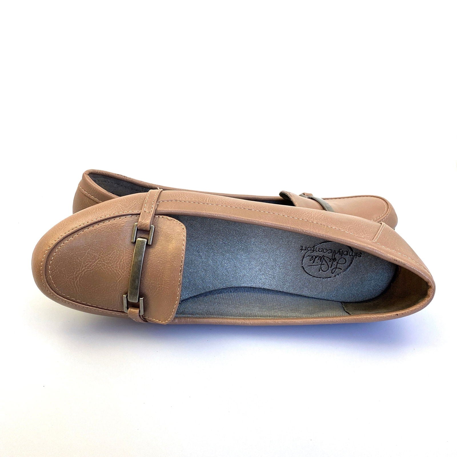 Comfortable Life Stride Size 8.5 Tan Brown Dress Loafers Pre-Owned -  | Buy at Parsimony Shoppes