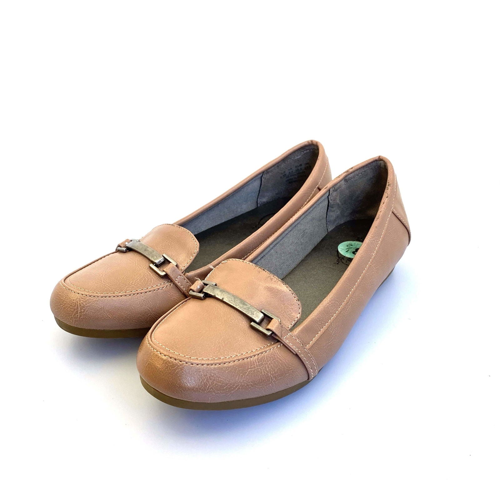 Comfortable Life Stride Size 8.5 Tan Brown Dress Loafers Pre-Owned -  | Buy at Parsimony Shoppes
