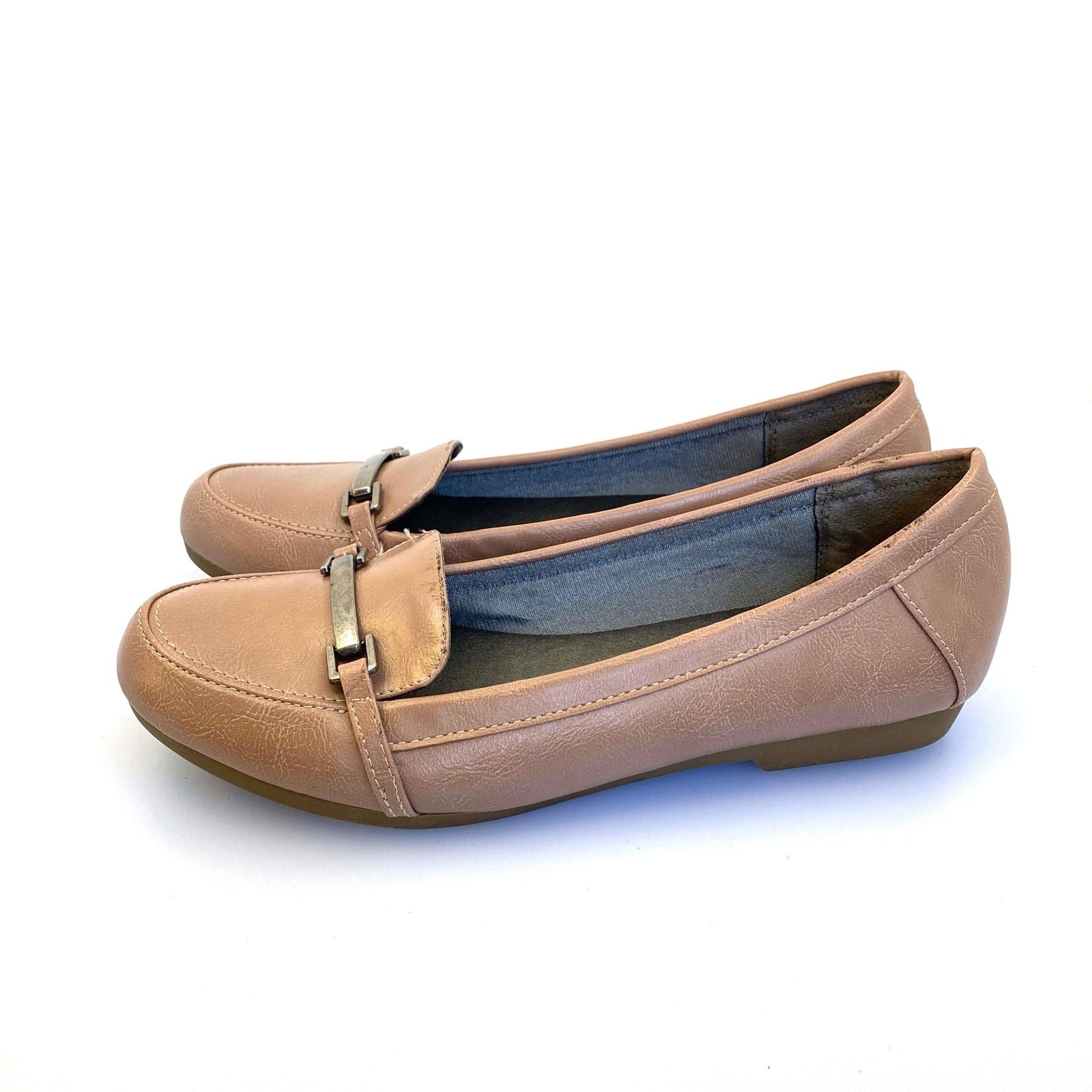 Comfortable Life Stride Size 8.5 Tan Brown Dress Loafers Pre-Owned -  | Buy at Parsimony Shoppes