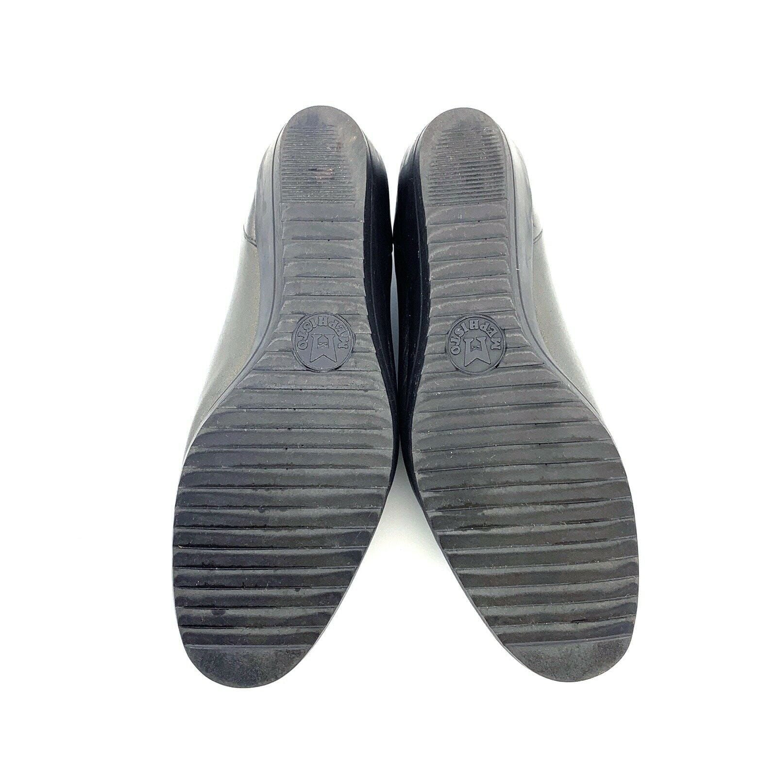 Comfortable Mephisto Gray 'Giacinta' Leather Wedge Pumps Size 9.5 -  | Buy at Parsimony Shoppes
