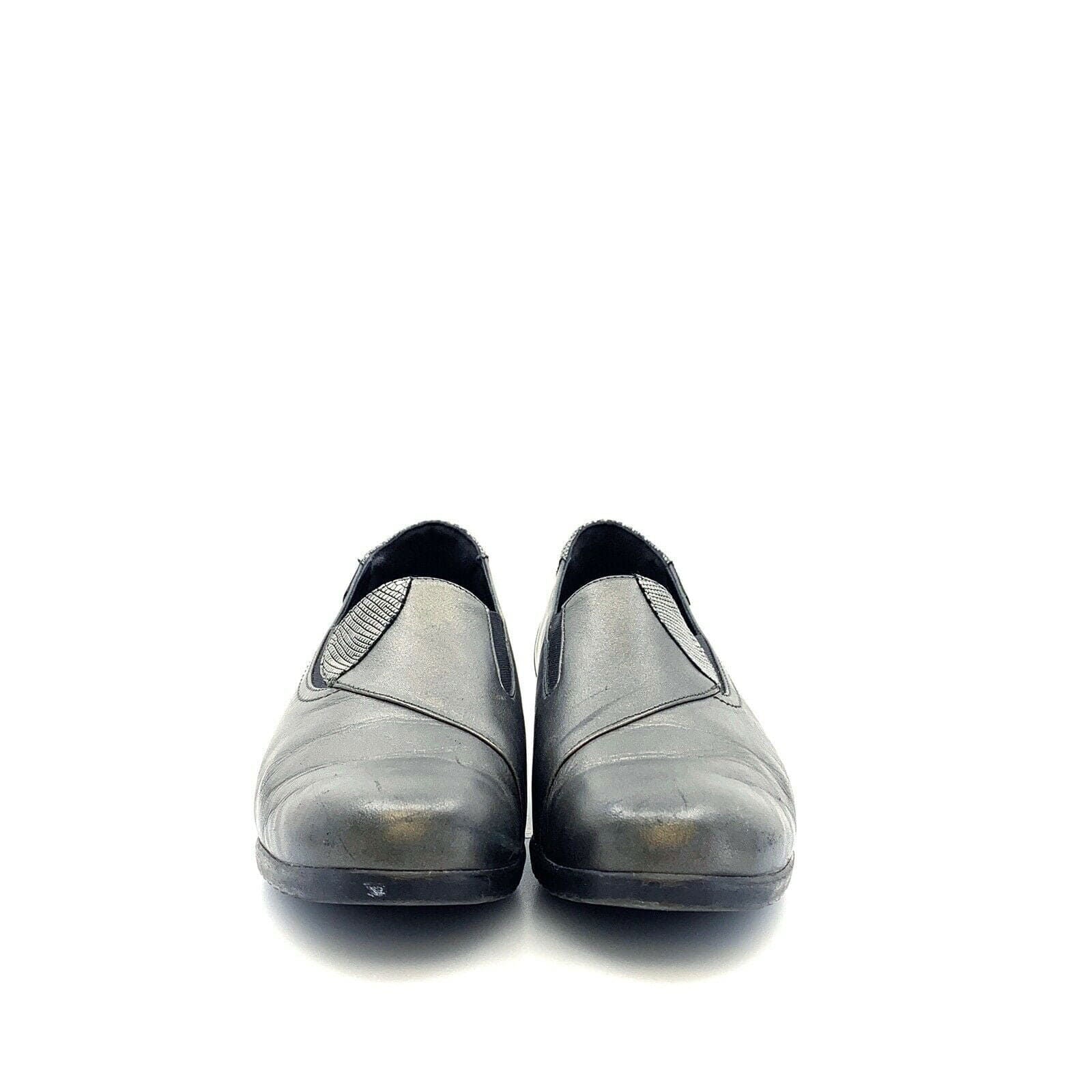 Comfortable Mephisto Gray 'Giacinta' Leather Wedge Pumps Size 9.5 -  | Buy at Parsimony Shoppes