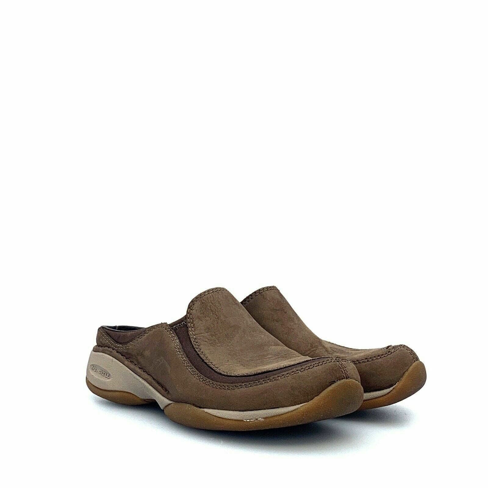 Comfortable Merrell Womens Shoes Size 6 Brown Leather Slip On Walking -  | Buy at Parsimony Shoppes