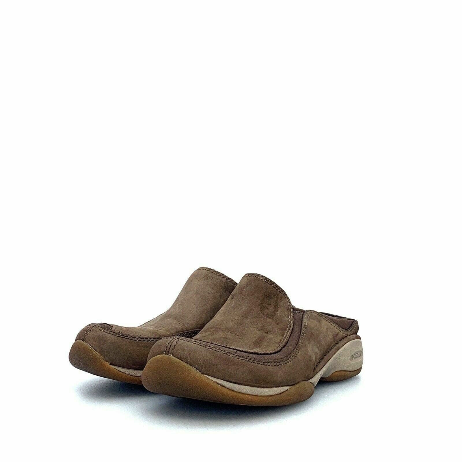 Comfortable Merrell Womens Shoes Size 6 Brown Leather Slip On Walking -  | Buy at Parsimony Shoppes