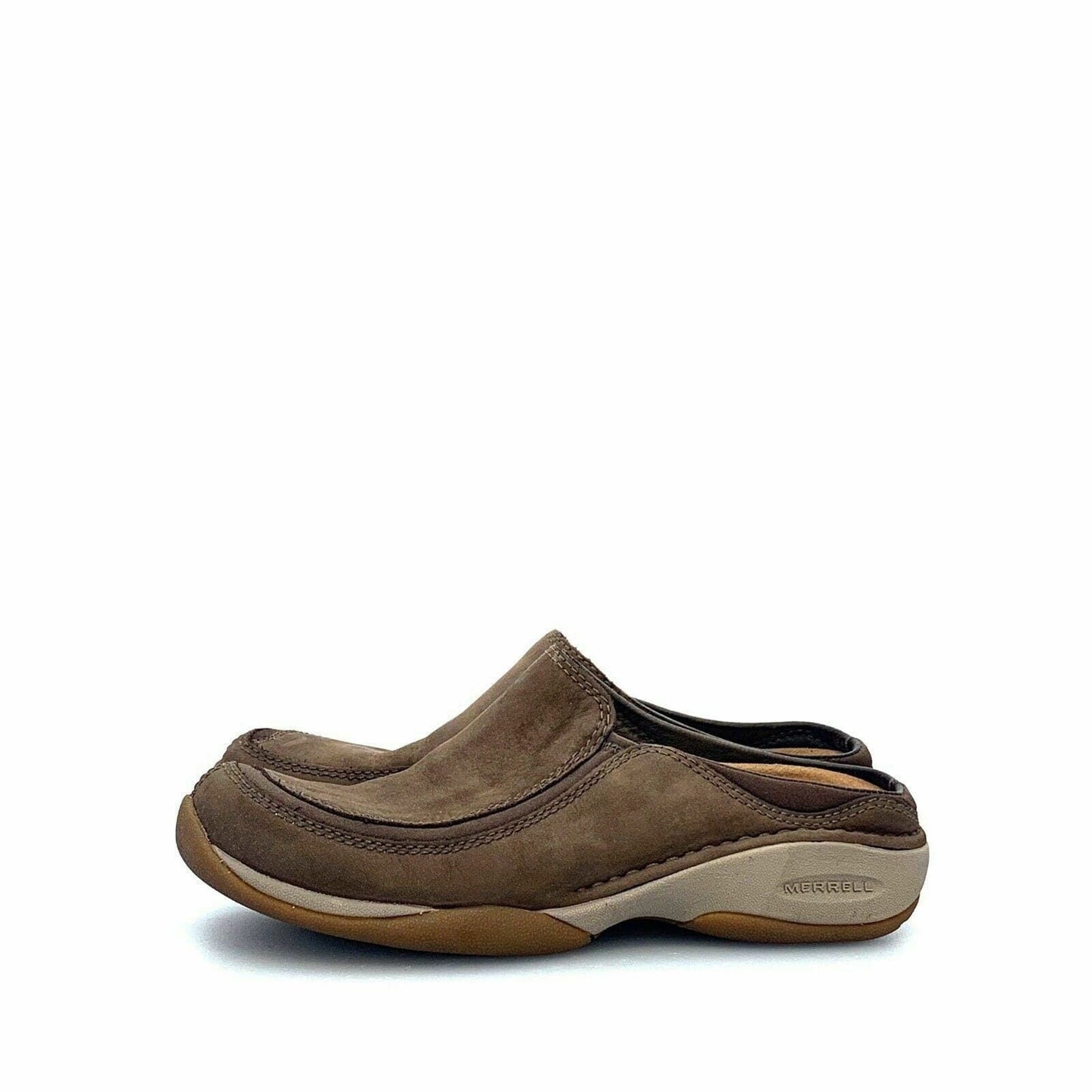 Comfortable Merrell Womens Shoes Size 6 Brown Leather Slip On Walking -  | Buy at Parsimony Shoppes