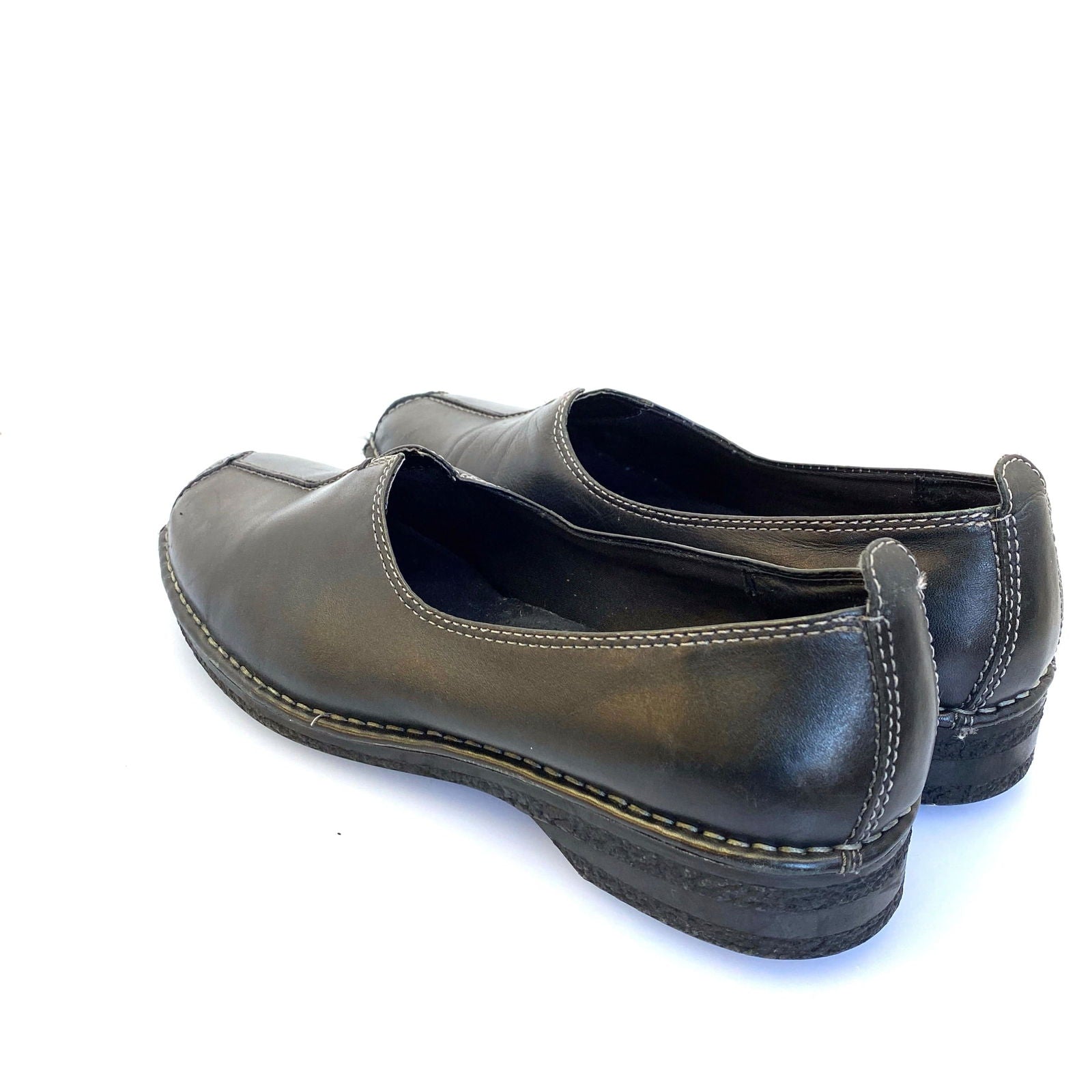 Comfortable Naturalizer Womens Leather Flats - Size 10W - Black - Very Good -  | Buy at Parsimony Shoppes